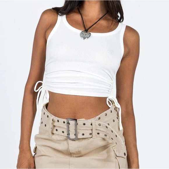 MADELYN TOP WHITE - Picture 7 of 7